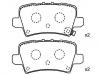 Pastillas de freno Brake Pad Set:43022-SMG-E01