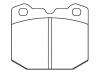 Bremsbelagsatz, Scheibenbremse Brake Pad Set:D513-7043