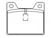 Bremsbelagsatz, Scheibenbremse Brake Pad Set:D78-7011